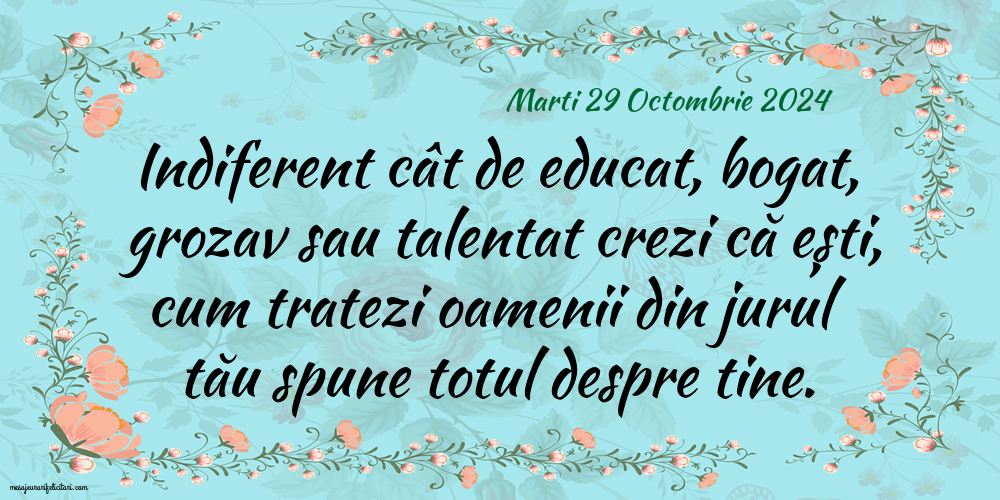 Cum tratezi oamenii din jurul tău spune totul despre tine...