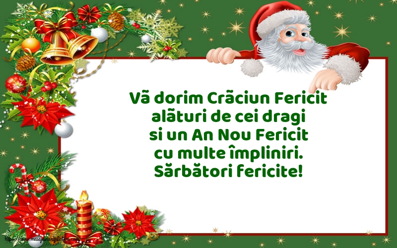 Sărbători fericite!