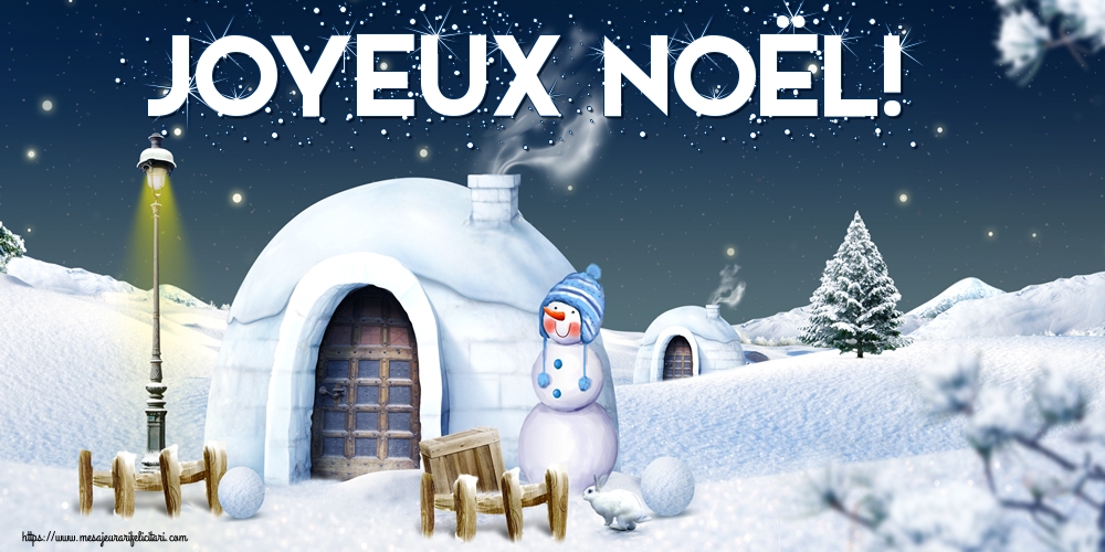 Felicitari de Craciun in Franceza - Joyeux Noël!