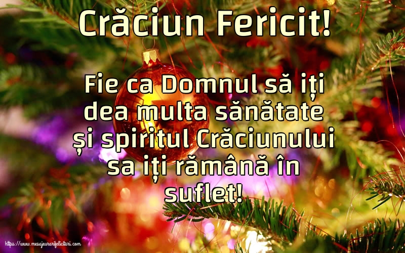 Crăciun Fericit!