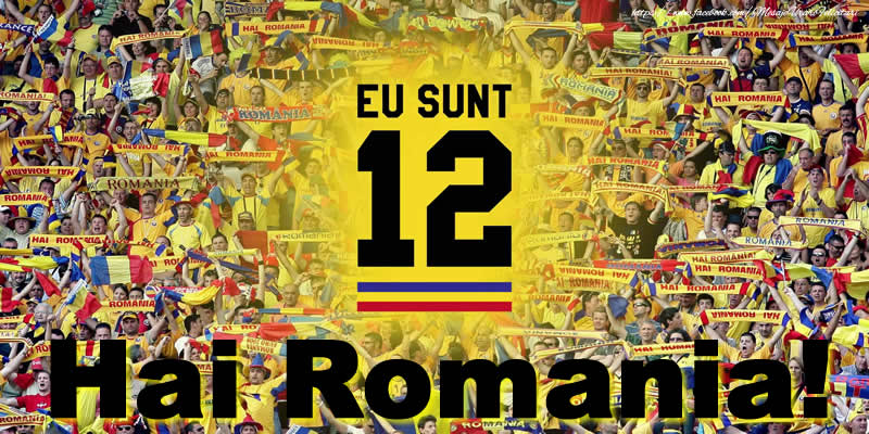 Felicitari pentru Euro 2024 - Euro 2024 Eu sunt 12 Hai Romania! - mesajeurarifelicitari.com