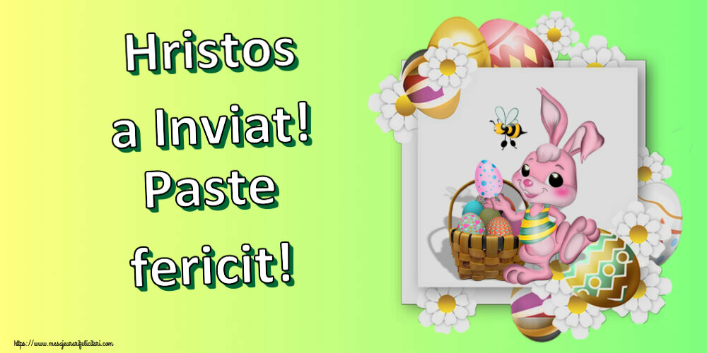 Hristos a Inviat! Paste fericit!