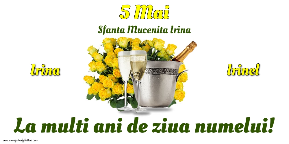 5 Mai - Sfanta Mucenita Irina