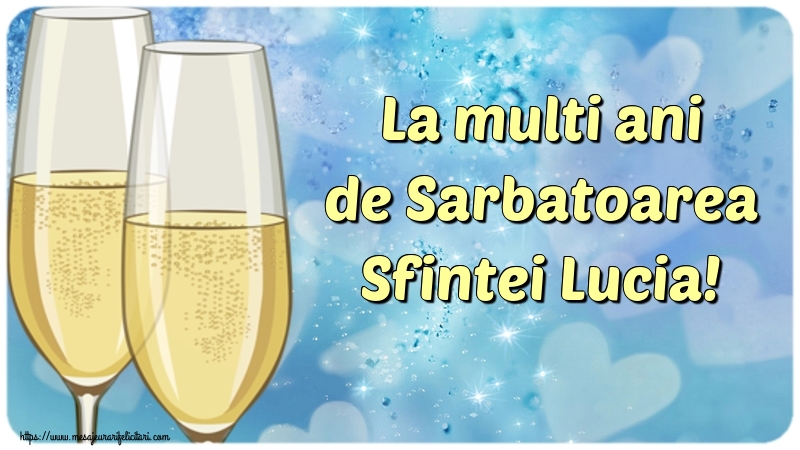 Felicitari de Sfanta Lucia - La multi ani de Sarbatoarea Sfintei Lucia! - mesajeurarifelicitari.com