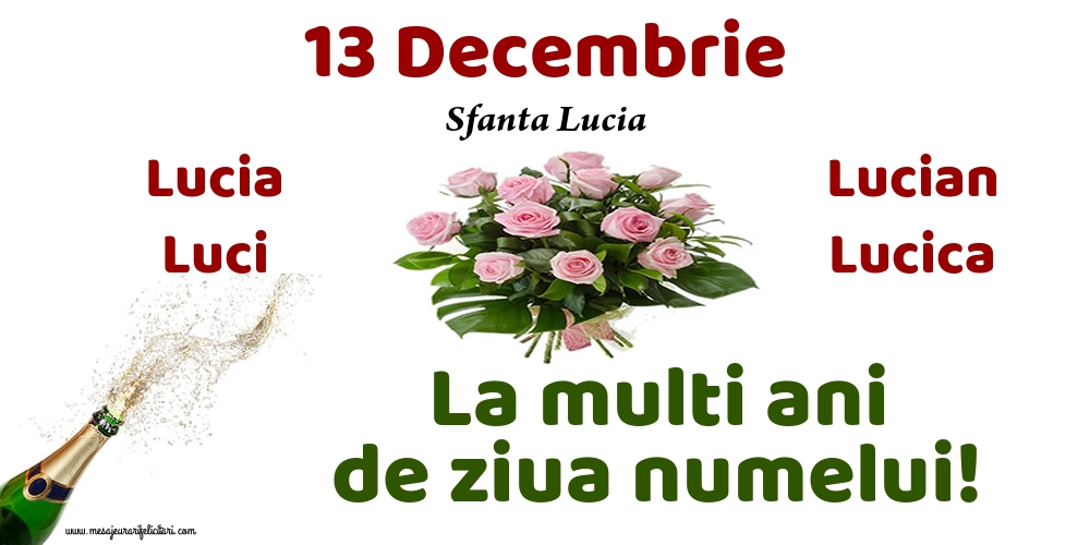 Sfanta Lucia 13 Decembrie - Sfanta Lucia
