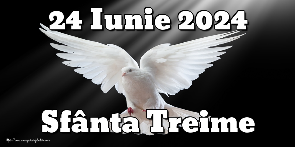 24 Iunie 2024 Sfânta Treime