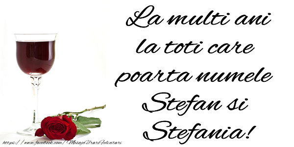Sfantul Stefan La multi ani la toti care poarta numele Stefan si Stefania!