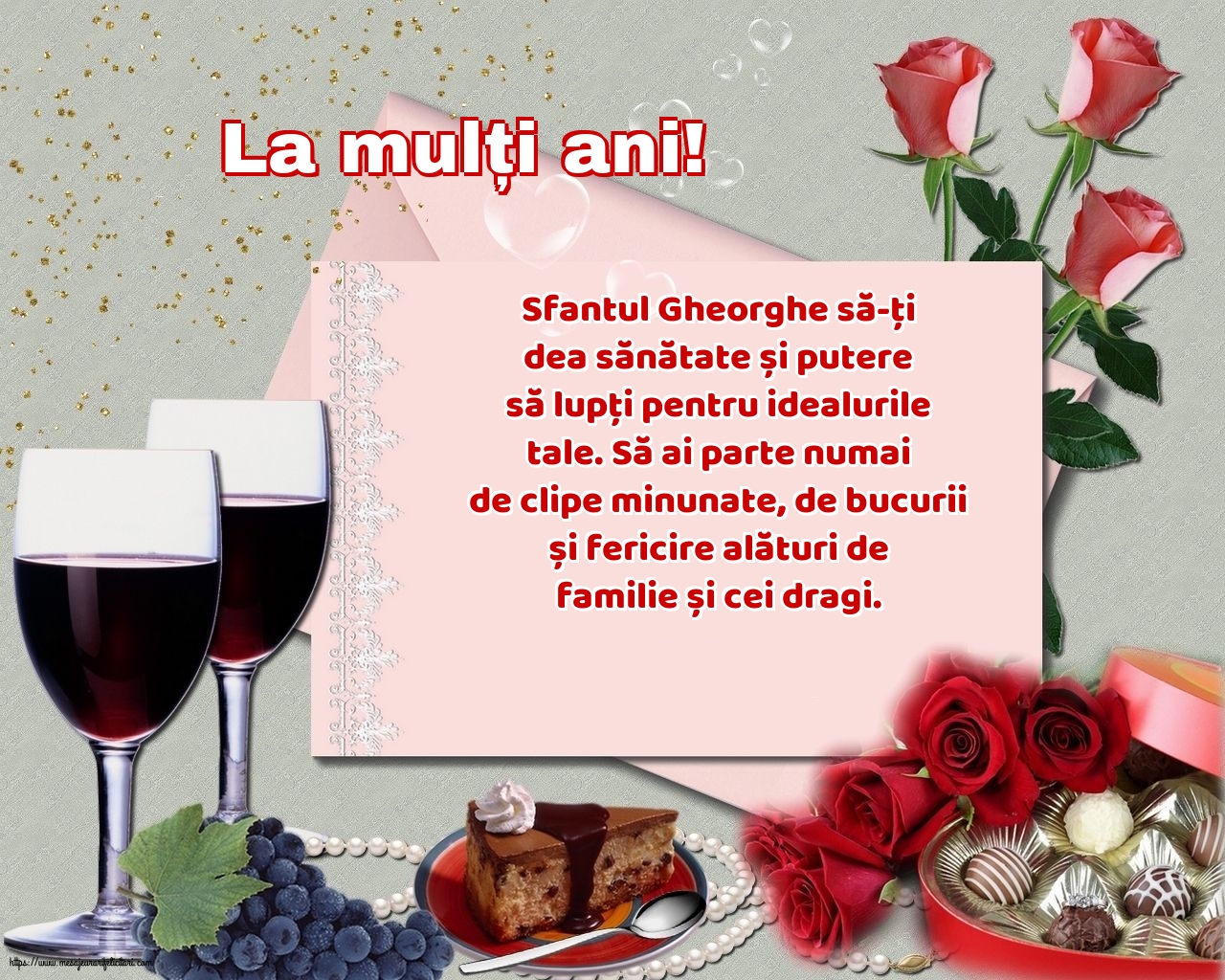 Felicitari de Sfântul Gheorghe - La mulți ani! - mesajeurarifelicitari.com