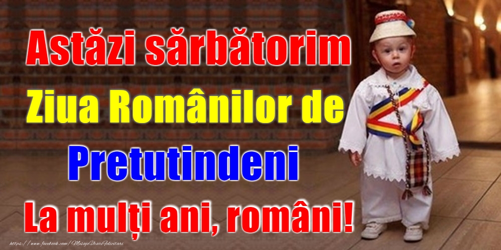 Ziua Românilor de Pretutindeni La mulţi ani, români de pretutindeni!