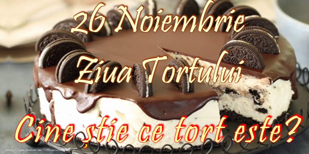 Ziua Tortului 26 noiembrie - Ziua Tortului
