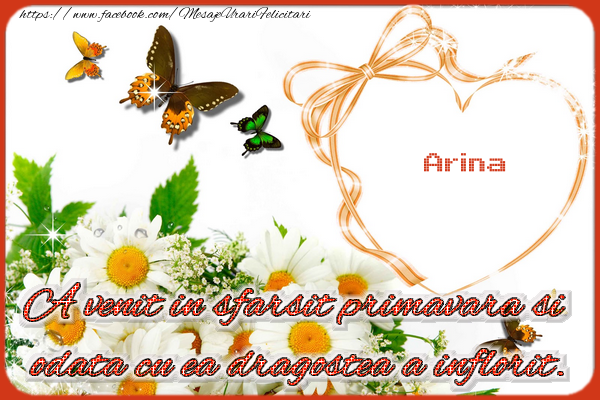 Felicitari de 1 Martie - ❤️❤️❤️ Flori & Inimioare | Arina
