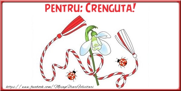 Felicitari de 1 Martie - Pentru Crenguta!