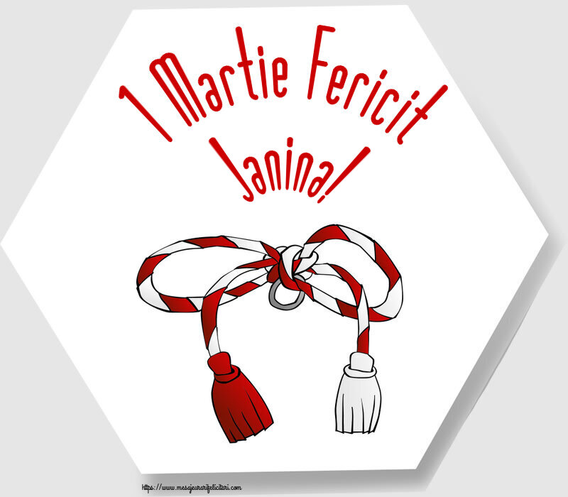  Felicitari de 1 Martie - Martisor | 1 Martie Fericit Janina!