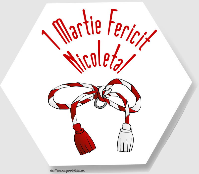  Felicitari de 1 Martie - Martisor | 1 Martie Fericit Nicoleta!