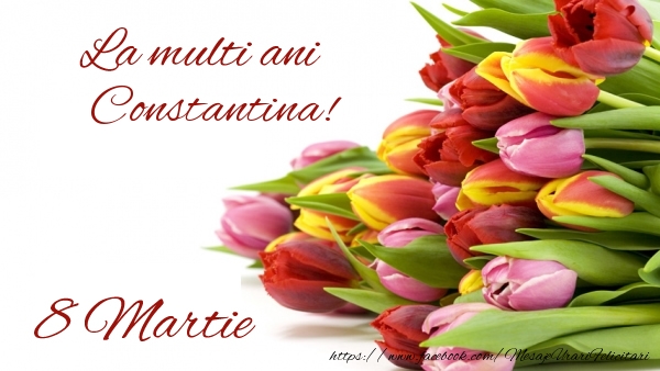  Felicitari de 8 Martie - Lalele | La multi ani Constantina! 8 Martie