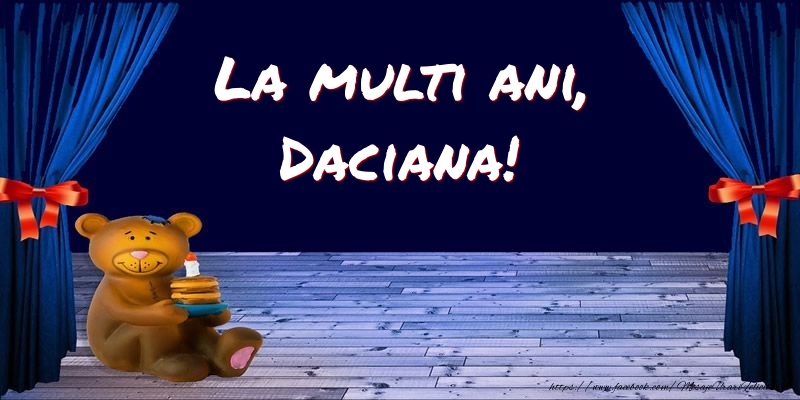  Felicitari pentru copii - Ursuleti | La multi ani, Daciana!