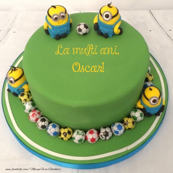  Felicitari pentru copii - Tort | La multi ani, Oscar!
