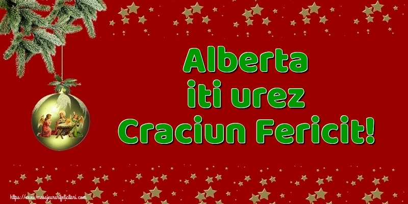  Felicitari de Craciun - Globuri | Alberta iti urez Craciun Fericit!