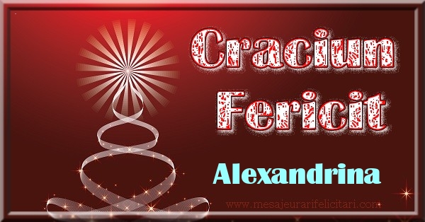  Felicitari de Craciun - Brazi | Craciun Fericit Alexandrina