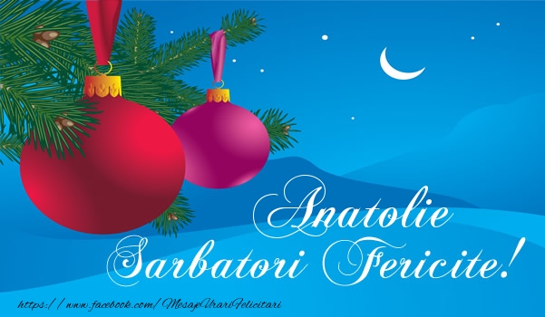  Felicitari de Craciun - Globuri | Anatolie Sarbatori fericite!