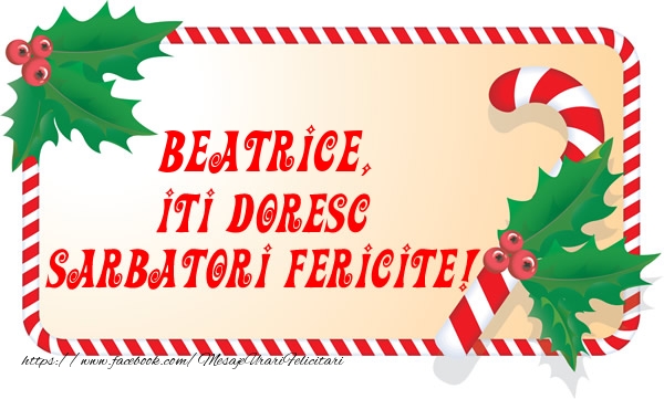  Felicitari de Craciun - Globuri | Beatrice Iti Doresc Sarbatori Fericite!