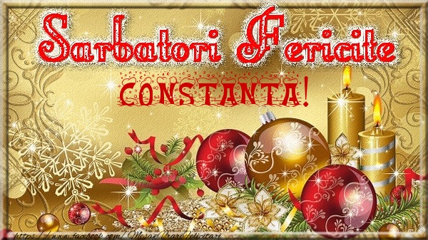  Felicitari de Craciun - Globuri | Sarbatori fericite Constanta!