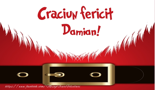  Felicitari de Craciun - Mos Craciun | Craciun Fericit Damian!