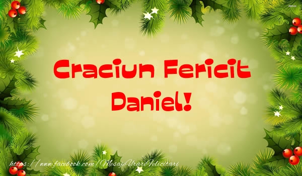  Felicitari de Craciun - Brazi | Craciun Fericit Daniel!