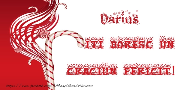  Felicitari de Craciun - Darius iti doresc un Craciun Fericit!