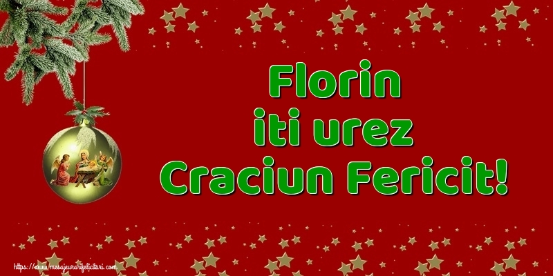  Felicitari de Craciun - Globuri | Florin iti urez Craciun Fericit!