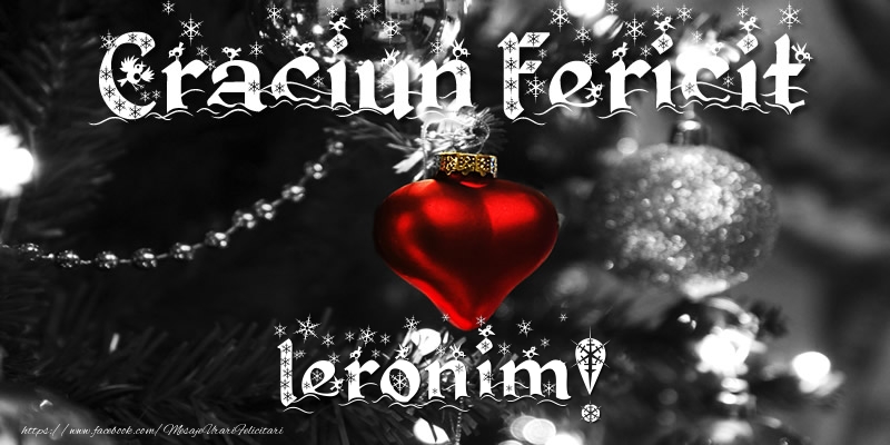  Felicitari de Craciun - Globuri | Craciun Fericit Ieronim!