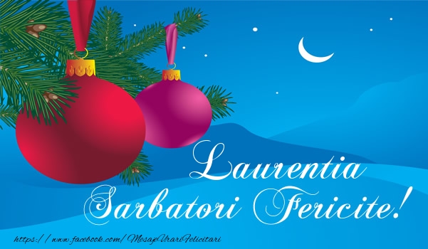  Felicitari de Craciun - Globuri | Laurentia Sarbatori fericite!