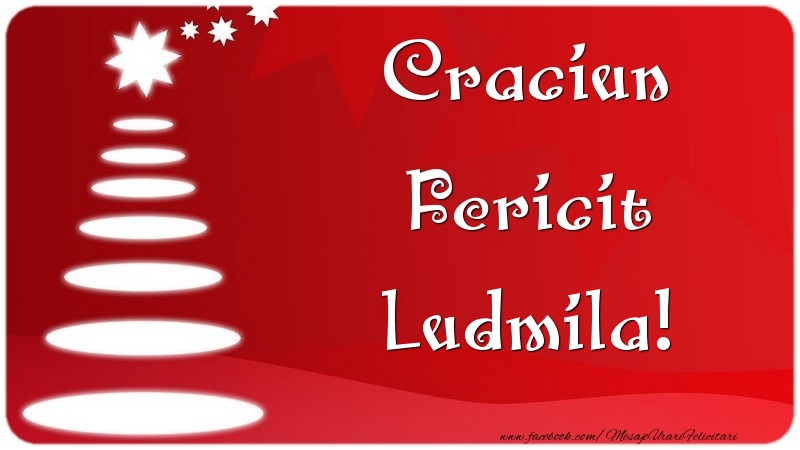 Felicitari de Craciun - Brazi | Craciun Fericit Ludmila