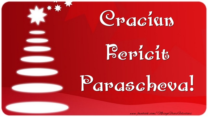 Felicitari de Craciun - Craciun Fericit Parascheva