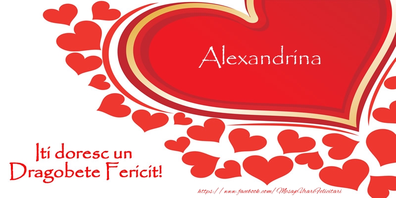  Felicitari de Dragobete - ❤️❤️❤️ Inimioare | Alexandrina iti doresc un Dragobete Fericit!
