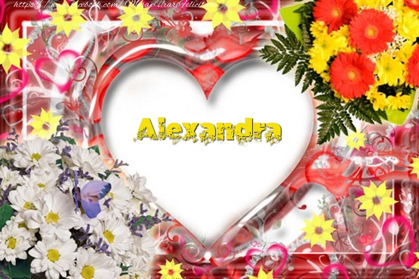 Felicitari de dragoste - ❤️❤️❤️ Flori & Inimioare | Alexandra