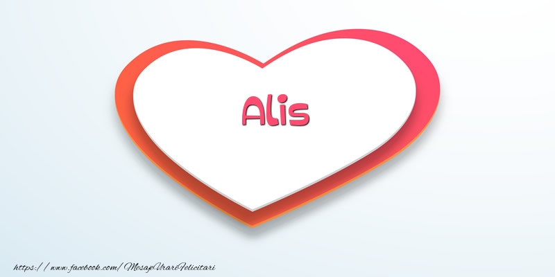 Felicitari de dragoste - Love Alis