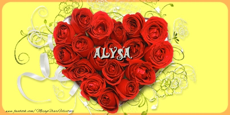  Felicitari de dragoste - ❤️❤️❤️ Inimioare & Trandafiri | Alysa