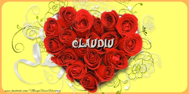  Felicitari de dragoste - ❤️❤️❤️ Inimioare & Trandafiri | Claudiu