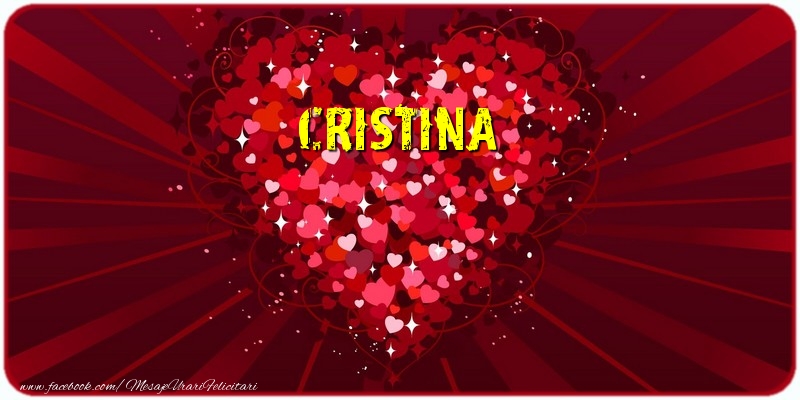  Felicitari de dragoste - ❤️❤️❤️ Inimioare | Cristina