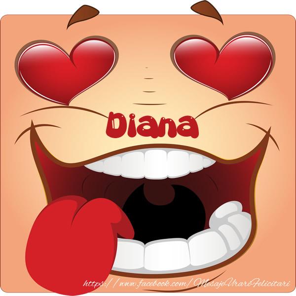 Felicitari de dragoste - Love Diana