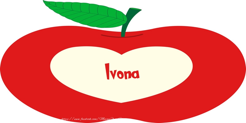 Felicitari de dragoste - O inima pentru Ivona