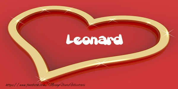  Felicitari de dragoste - ❤️❤️❤️ Inimioare | Leonard Iti dau inima mea