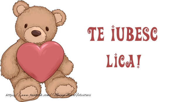 Felicitari de dragoste - Ursuleti | Te iubesc Lica!