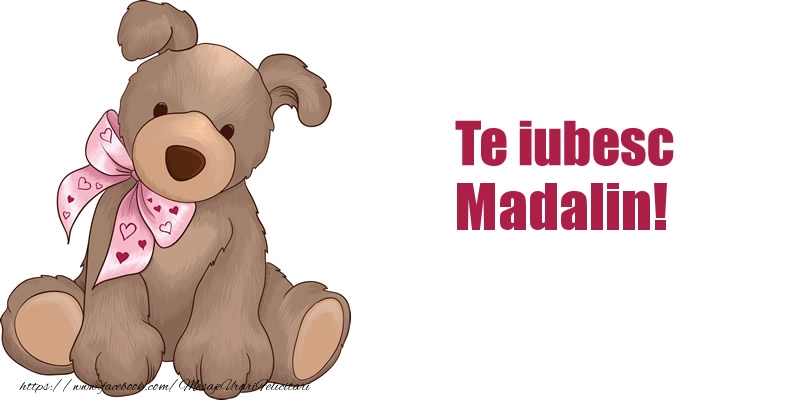 Felicitari de dragoste - Animație | Te iubesc Madalin!