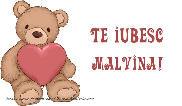  Felicitari de dragoste - Ursuleti | Te iubesc Malvina!