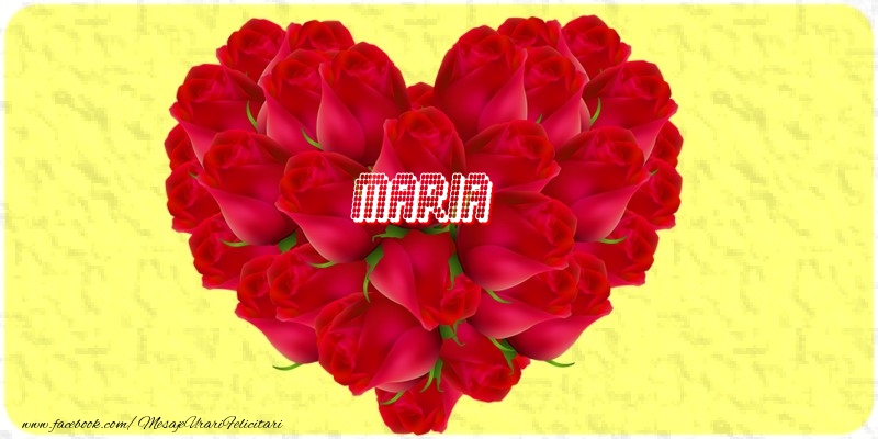  Felicitari de dragoste - ❤️❤️❤️ Flori & Inimioare | Maria