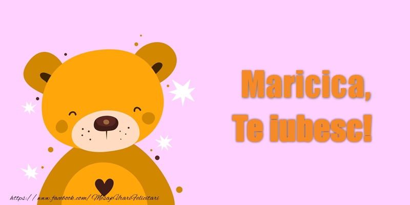  Felicitari de dragoste - Ursuleti | Maricica Te iubesc!