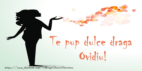 Dragoste Te pup dulce draga Ovidiu!