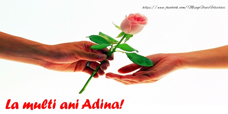  Felicitari de la multi ani - Flori & Trandafiri | La multi ani Adina!